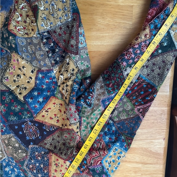 Handmade Multicolor Patchwork Blazer - Picture 13 of 14